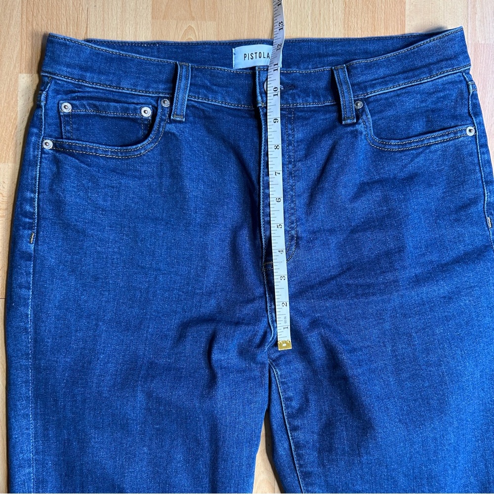 Pistola Lennon High Rise‎ Boot Cut Crop in Waterloo Raw Hem - Picture 11 of 12